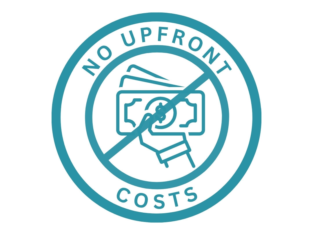 No upfront fees