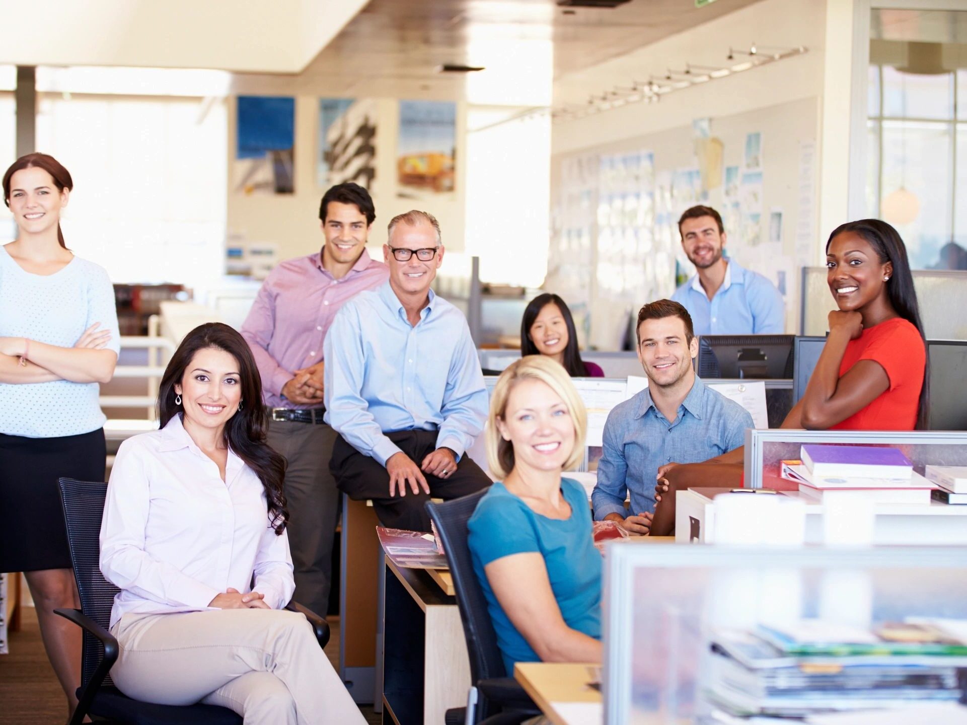 Group of professional people